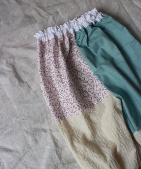 patchwork pants