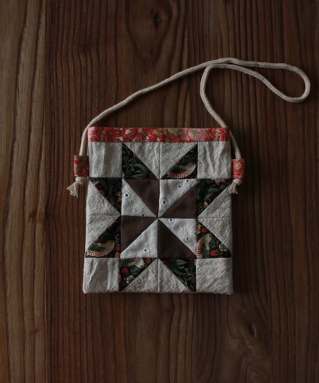 【24aw】patchwork pochette