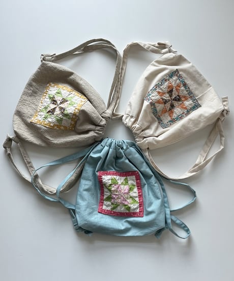 【24ss】patchwork knapsack