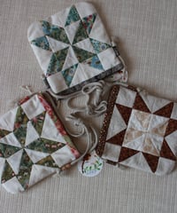 patchwork pochette  3種類