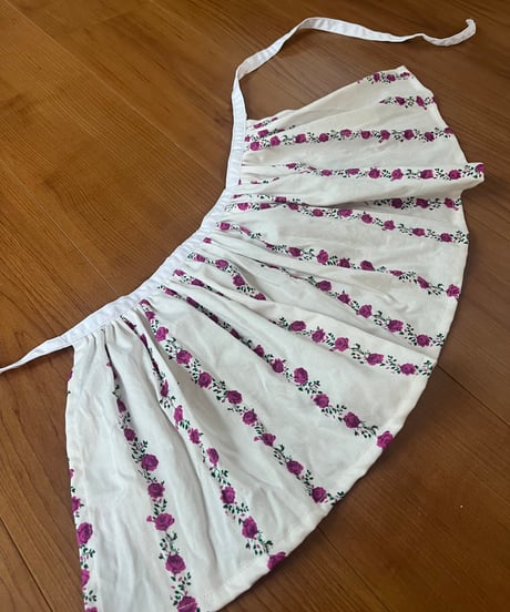 antique apron  Vintage fabric［即納］