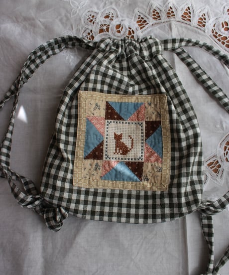 【26ss】patchwork knapsack ［即納］