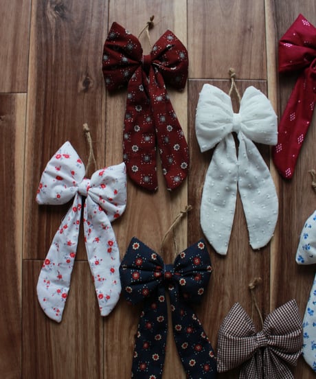 【25aw】ribbon ornament［即納］