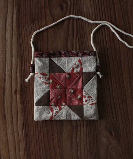 【24aw】patchwork pochette