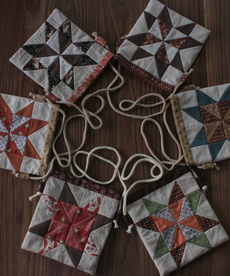 【24aw】patchwork pochette