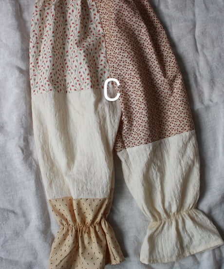 patchwork pants