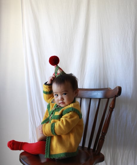 【24aw】patchwork partyhat