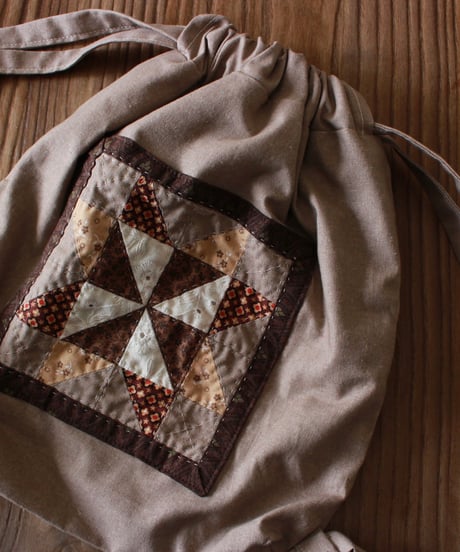 【24aw】patchwork knapsack 3種類