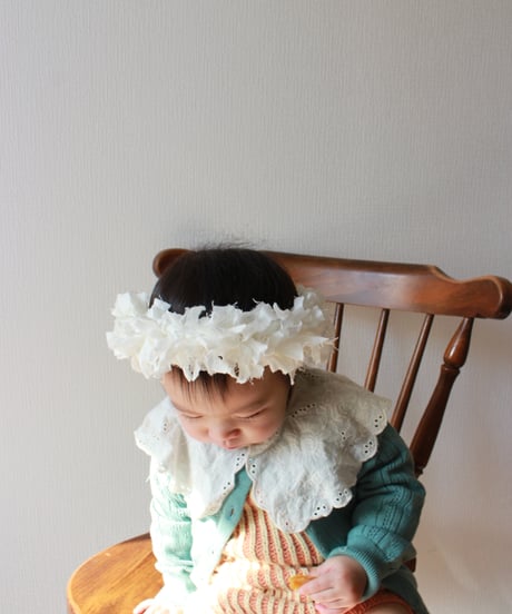 linen ribbon crown［予約］
