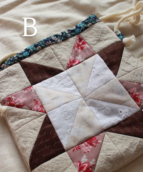 patchwork pochette ［即納］