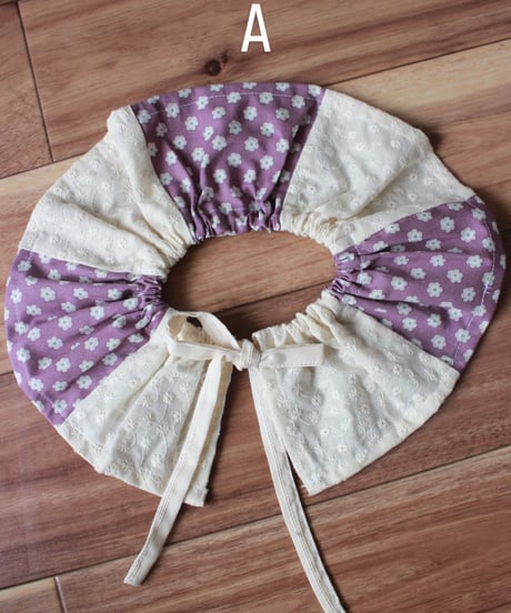 patchwork kushukushu bib  ［全4点］