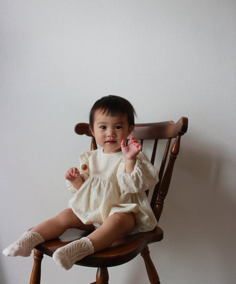 【sample sale】puff sleeve rompers