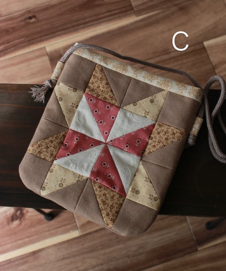 【24aw】patchwork pochette  4種類