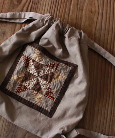 【24aw】patchwork knapsack 3種類