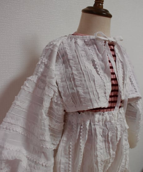 【26ss】Blanc Doux Frill Blouse & Pants