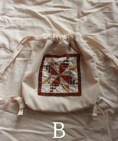 patchwork knapsack ［即納］