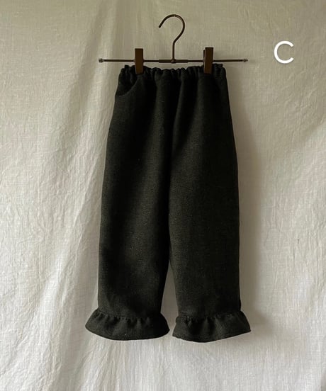 【24aw】pants 全5種類