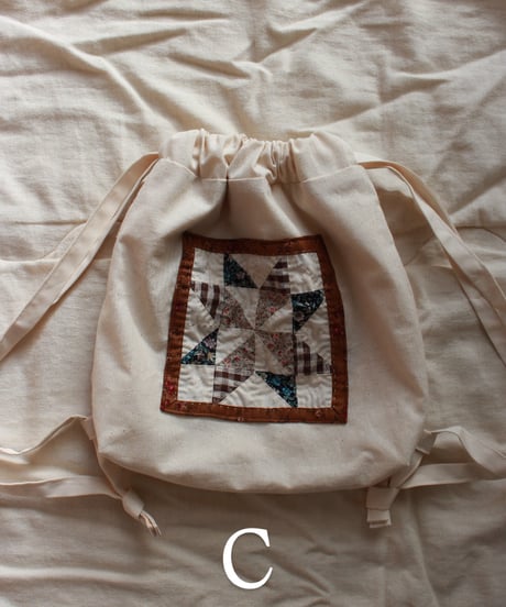 patchwork knapsack ［即納］