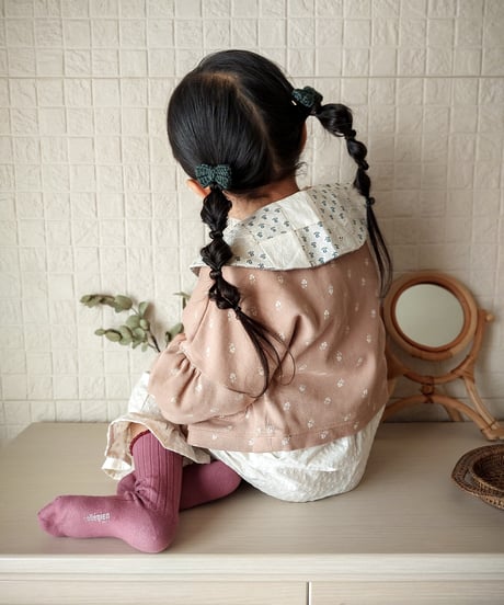 【ｱｯﾌﾟｻｲｸﾙitem】patchwork round collar