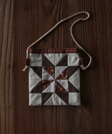【24aw】patchwork pochette