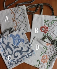 【26ss】antiquecross tote bag［即納］