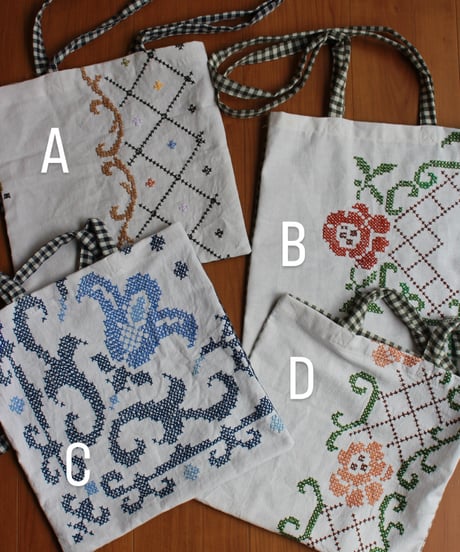 【26ss】antiquecross tote bag［即納］