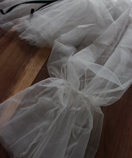 tulle tops〝off white〟