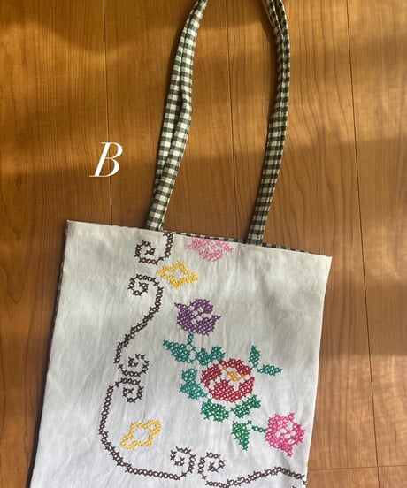 【26ss】antiquecross tote bag［即納］