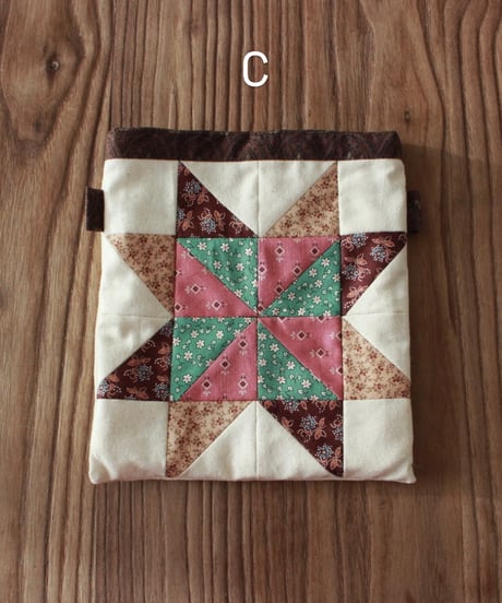 【24aw】patchwork pochette  5種類