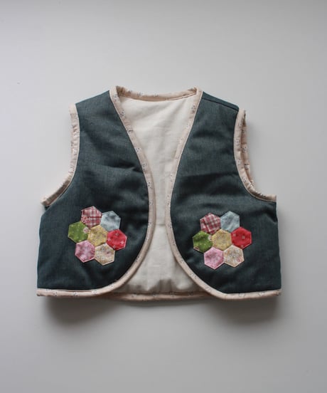 patchwork vest