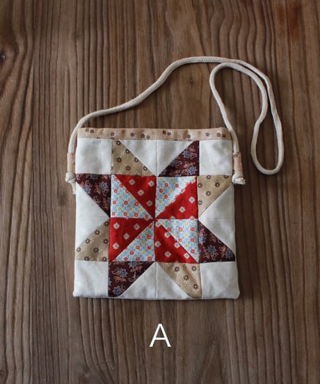 【24aw】patchwork pochette  5種類