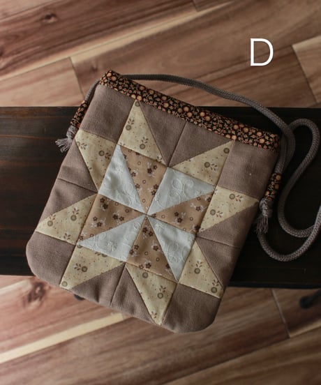 【24aw】patchwork pochette  4種類
