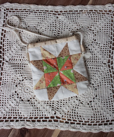 patchwork pochette  ［1点のみ］