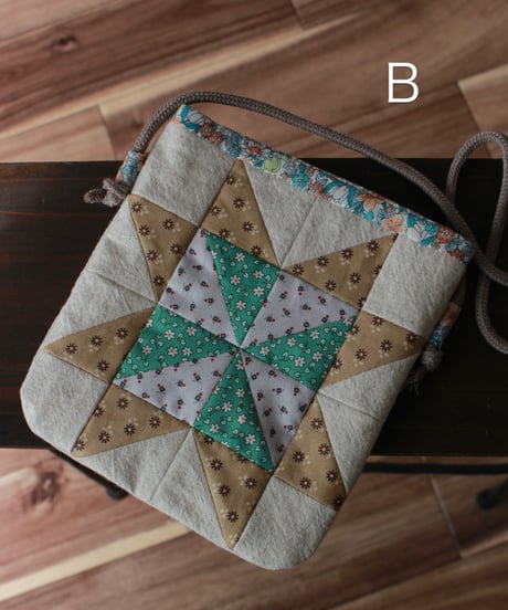 【24aw】patchwork pochette  4種類