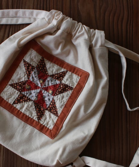 【24aw】patchwork knapsack