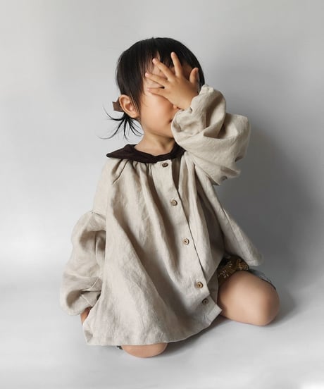 funwari blouse〈beige〉