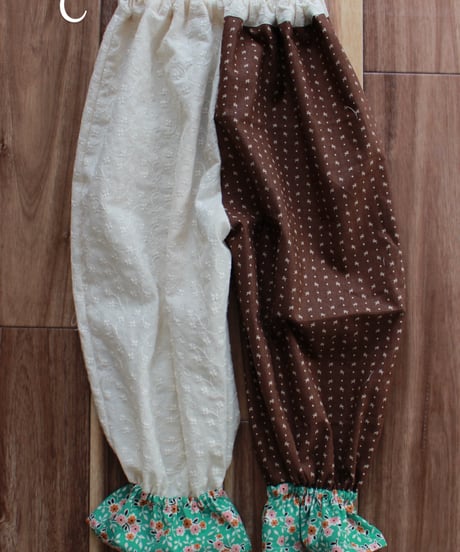 【25aw】frill pants