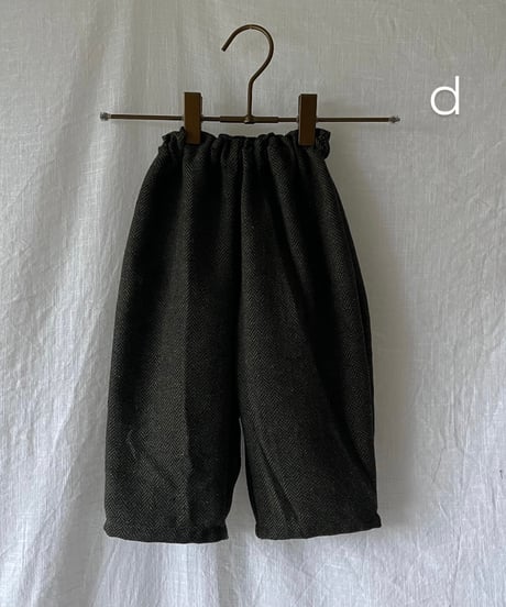 【24aw】pants 全5種類