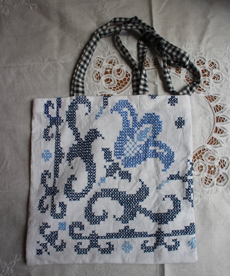 【26ss】antiquecross tote bag［即納］