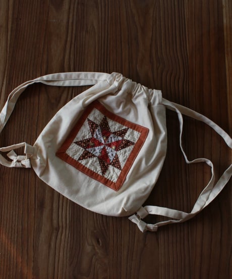 【24aw】patchwork knapsack