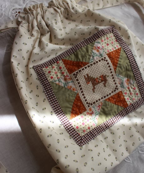【26ss】patchwork knapsack ［即納］