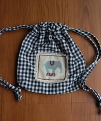 【26ss】patchwork knapsack ［即納］