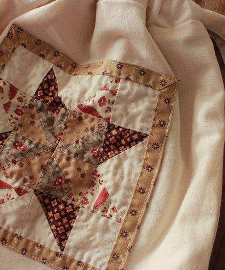 【24aw】patchwork knapsack 3種類