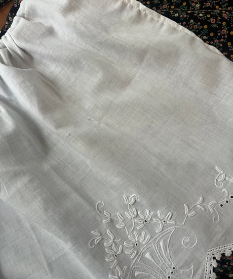 antique apron  Vintage fabric［即納］