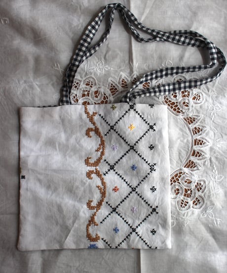 【26ss】antiquecross tote bag［即納］
