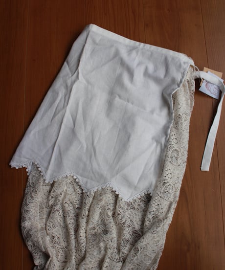 ladies apron skirt（B）［即納］
