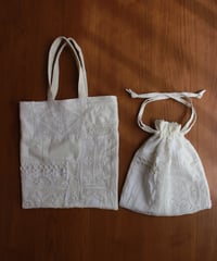 【26ss】antique lace patchwork item