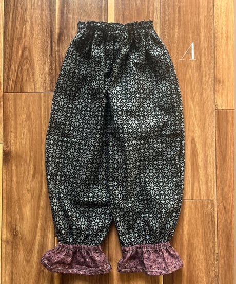【25aw】frill pants