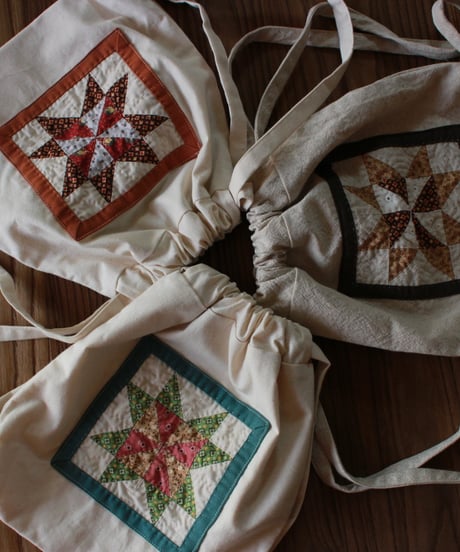 【24aw】patchwork knapsack