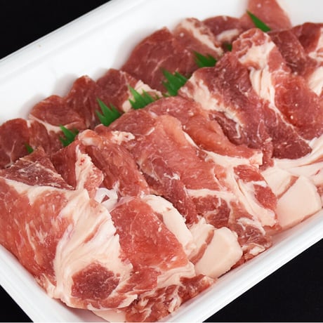 佐用ポーク　肩ロース 焼肉 約400g　（約1～2人前）